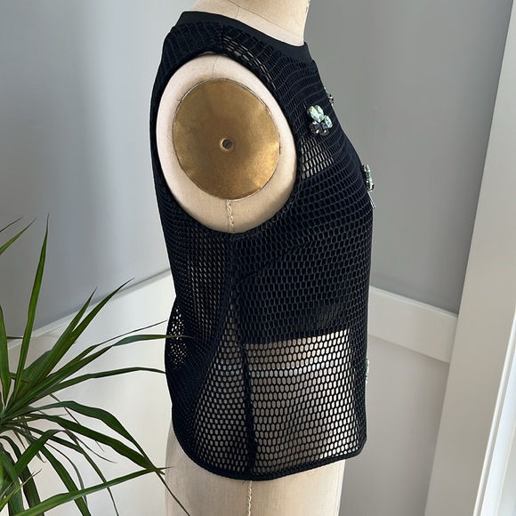 Mesh Top Jewel Embellishment | Size S - Picture 7 of 8